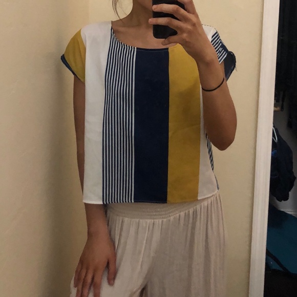 Other - Open Back Nautical Shirt